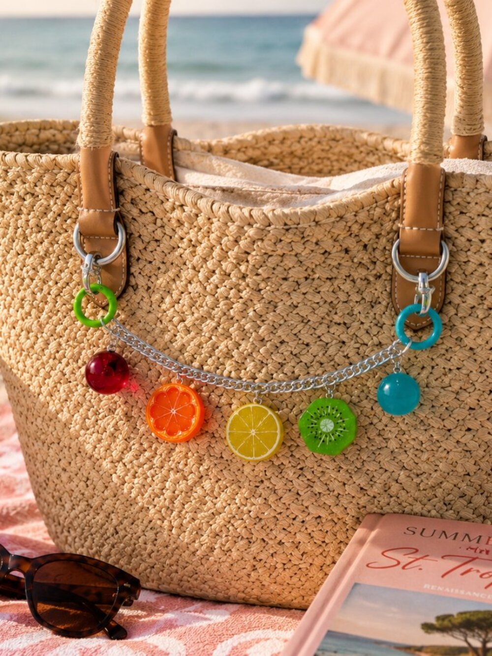 Fruit Market Bag Charm